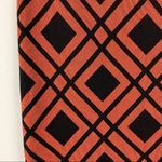 WOLFORD Tilla Pencil Skirt Black & Carnelian M Orange Size M Photo 5