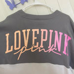 PINK - Victoria's Secret PINK Victoria’s Secret women’s multicolored logo crewneck‎ — medium Photo 6