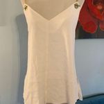 Derek Lam  10 Crosby Women's Size 10/12 White Downtown Grommet Chain Tank Top EUC Photo 0