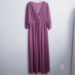 Baltic Born Kia Kimono Vintage Plum Maxi Dress Photo 2