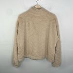 No Boundaries  Faux Fur Pullover Sweatshirt Long Sleeve 1/2 zipper XXL Photo 8