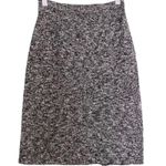 Pendleton Tweed Boucle Pencil Skirt Black & White Lined Back Zip Size XS Petite Photo 1