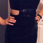Black Sequin Dress Size 6 Photo 0