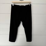 White House | Black Market Women’s Medium Black Pull on Leggings Cropped Photo 3