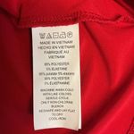 Michael Kors Women's Gold Ring Keyhole Top Long Sleeve Red Size L Holiday NWT Photo 11