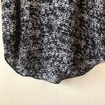 Decree Womens Tunic Blouse 3/4 Sleeves Black & White Photo 2