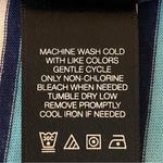 Kenneth Cole blue and white striped, twist front t-shirt dress. Size Small. EUC Photo 9