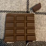 Decca C Cocoa Chocolate Brown Smells Like Chocolate! Coin Purse Pouch Bag NEW Photo 0