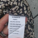 Molly Bracken NWT  Animal Print Elastic Wrist Blouse Photo 12