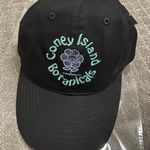 Urban Outfitters Coney Island Picnic Botanicals Baseball Hat NWT - Black Photo 2