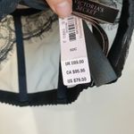 Victoria's Secret Victoria Secret Black Rhinestone Strap Lingerie Pushup Corset Bra Top 32C NWT Photo 3