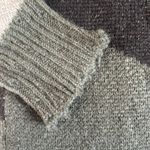 AQUA Cashmere Camo Jacquard Cashmere Sweater Photo 3