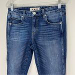 AMO Twist Zip Jeans in Sapphire Ankle Length Size 28 Photo 3