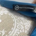 Pretty garden women’s Chic Long Sleeve Teal Dress size L Photo 2