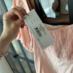 Petal and Pup NEW Sndys tuscany mini dress peachy baby pink puff sleeves cotton Photo 8