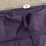 Lululemon Athletica Purple Cropped Mesh Leggings Photo 6