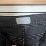 Boyish - The Zachary High Rise Skinny Touch of Evil Black Distressed Jeans Denim Photo 7