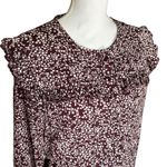 Rebecca Minkoff  Selandra Floral Ruffle Dress- Size Medium Photo 4