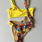 Mint Swim  Trina Swimsuit in Yellow Multi Photo 0