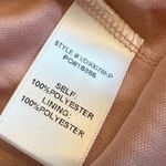 Pinkblush  Pink Lace Maxi Dress Short Sleeve Maternity Photo Shoot Size XL Womens Photo 12