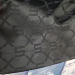 SAVAGE X FENTY GRAPHIC BRAND PRINTED ALL BLACK SATIN WIDE LEG PJ SLEEP PANTS L Size L Photo 8