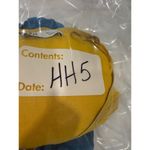 ZARA  3/4 Sleeve V-Neck Batwing Blouse Loose Fit Yellow Women's Size Medium Photo 7