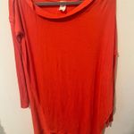 We The Free Free People  Red Tunic Dress - Size M Photo 0