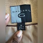 Gallery  Camel Tan Color Wool Blend Pea Coat Size M Fall Winter Photo 9