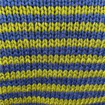 Handmade Green Blue Striped Hippie Eclectic Earthy Crochet Knit Open Cardigan Size undefined Photo 2