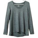 American Eagle  Soft & Sexy Plush Size Medium Long Sleeve V Neck Stretch‎ College Photo 0