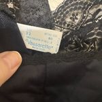 Vassarette VTG 90s Y2K Black Nylon Camisole Lace trim sz 32/S  USA fairy cami Photo 3