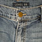 Level 99 Sz 31 Jeans Distressed Ankle Cropped Length Blue Photo 3