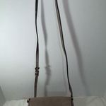 Kate Spade SPENCER'S Beige Mauve Suede & Pebbled Leather Envelope Crossbody Photo 15