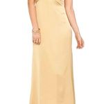 Show Me Your Mumu Rome Twist Gown Dress Maxi Luxe Satin Wedding Party Photo 2