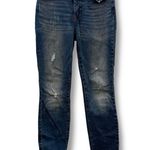 Lucky Brand  Bridgette High Rise Medium Wash Distressed Skinny Jeans Sz‎ 0/25 Photo 0