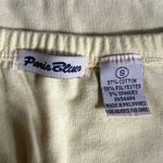 Paris Blues Womens Strapless Bandeau Tank Top with Shelf Bra Yellow Small Photo 6