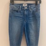 Paige Hoxton Crop Skinny Ankle in Renzo Wash Jeans Size 28 Photo 4