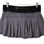 Lululemon  Circuit Breaker Skirt Regular Disperse Dusky Lavender Black‎ Size 8 Photo 0
