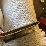 Whiting & Davis Gold Mesh Evening Bag Zippered Clutch Vintage Holiday Party NYE Photo 8