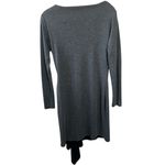 Veronica Beard Long Sleeve Asymmetrical Hem Dress in Dark Gray Size 6 Officewear Photo 3