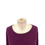 Eileen Fisher ‎ Purple Viscose Jersey Long Sleeve Top Size Small Photo 1