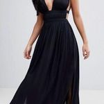 EXPRESS Long Black Dress  Photo 0