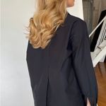 Djerf Avenue NWOT  Breezy Shirt in Black Photo 1