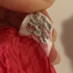 Popcorn vintage 90s Y2K bubble‎ shirt in pink one size fits all Photo 3