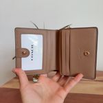 Coach NWT Snap Wallet With Patchwork And Snake Print Photo 2