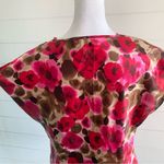 Flora Nikrooz  Vintage Floral Red Pink lace top Size L‎ Photo 12