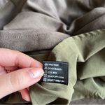 Olivaceous suede mini skirt Photo 6