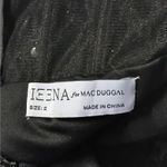 Mac Duggal  Ieena Corset Dress Womens Size 2 Black Beaded Formal Evening Gown Photo 4