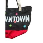 Kate Spade Uptown Downtown Canvas Tote Shoulder Bag Photo 1