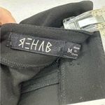 Rehab  Mini Skirt Side Straps Goth Style Medium Black Photo 4